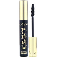 3 PACK of L.A. Girl, Flashy Mascara, Jet Black, 0.27 fl oz (8 ml)