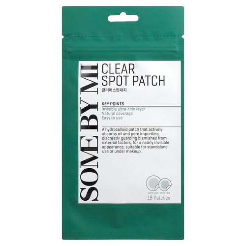 <img alt="3 PACK of SOME BY MI, Clear Spot Patch, 18 Patches" title="3 PACK of SOME BY MI, Clear Spot Patch, 18 Patches,8809647390015"