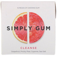 Simply Gum, Cleanse Gum, 15 Pieces