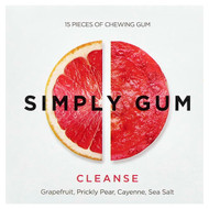 <img alt="3 PACK of Simply Gum, Chewing Gum, Cleanse, Grapefruit, Prickly Pear, Cayenne, Sea Salt, 15 Pieces" title="3 PACK of Simply Gum, Chewing Gum, Cleanse, Grapefruit, Prickly Pear, Cayenne, Sea Salt, 15 Pieces,852466006276"