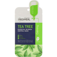 3 PACK of Mediheal, Tea Tree, Essential Blemish Control Mask, 1 Sheet, 0.81 fl oz (24 ml)