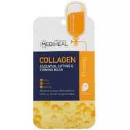 3 PACK of Mediheal, Collagen, Essential Lifting & Firming Mask, 1 Sheet, 0.81 fl oz (24 ml)