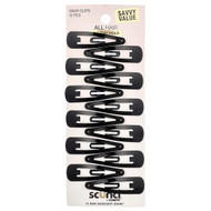<img alt="3 PACK of Scunci, Snap Hair Clips, Black, 12 Pieces" title="3 PACK of Scunci, Snap Hair Clips, Black, 12 Pieces,043194169986"