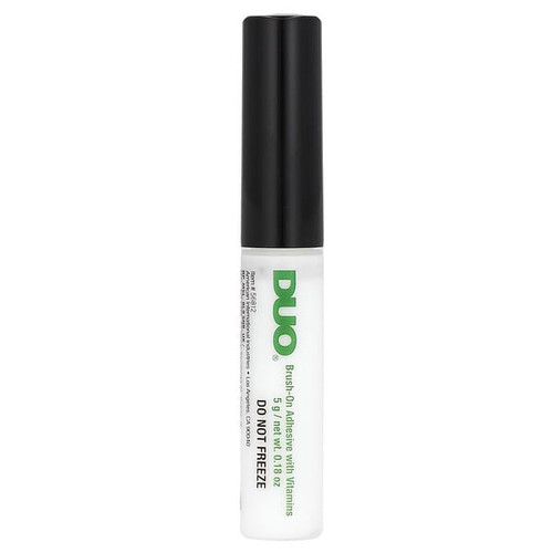 <img alt="DUO, Brush On Striplash Adhesive, White-Clear,  0.18 oz (5 g)" title="DUO, Brush On Striplash Adhesive, White-Clear,  0.18 oz (5 g),073930568124"