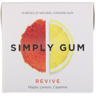 Simply Gum, Revive Gum, 15 Pieces