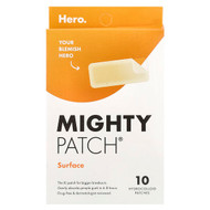 <img alt="Hero Cosmetics, Mighty Patch Surface, 10 Hydrocolloid Patches" title="Hero Cosmetics, Mighty Patch Surface, 10 Hydrocolloid Patches,864475000466"