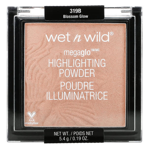 <img alt="wet n wild, MegaGlo, Highlighting Powder, 319B Blossom Glow, 0.19 oz (5.4 g)" title="wet n wild, MegaGlo, Highlighting Powder, 319B Blossom Glow, 0.19 oz (5.4 g),077802349712"