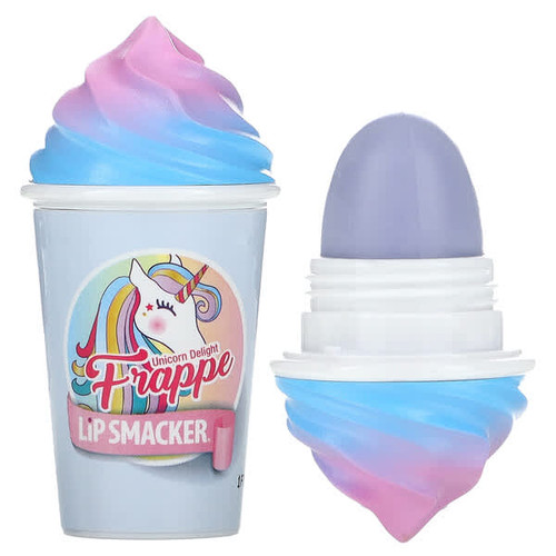 <img alt="Lip Smacker, Magical Frappe Collection, Lip Balm, Unicorn Delight, 0.26 oz (7.4 g)" title="Lip Smacker, Magical Frappe Collection, Lip Balm, Unicorn Delight, 0.26 oz (7.4 g),050051815535"