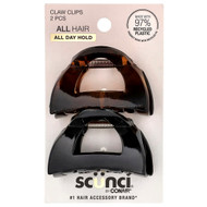 <img alt="3 PACK of Scunci, Claw Clips, 2 Pieces" title="3 PACK of Scunci, Claw Clips, 2 Pieces,043194913022"