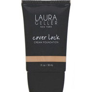 Laura Geller, Cover Lock, Cream Foundation, Porcelain, 1 fl oz (30 ml)