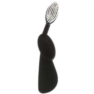 3 PACK of RADIUS, Flex Brush, Soft, Right Hand, Black, 1 Toothbrush