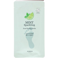 3 PACK of Skinfood, Mint Sparkling, Foot Peeling Socks, 1 Pair,  1.41 fl oz (40 g)