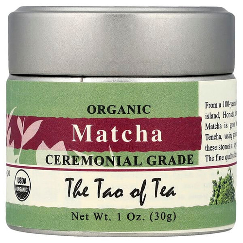 <img alt="The Tao of Tea, Organic Matcha, Ceremonial Grade, 1 oz (30 g)" title="The Tao of Tea, Organic Matcha, Ceremonial Grade, 1 oz (30 g),689951309952"
