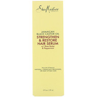 3 PACK of SheaMoisture, Jamaican Black Castor Oil, Strengthen & Restore Hair Serum,  2 fl oz (59 ml)