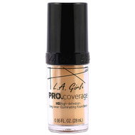 3 PACK of L.A. Girl, Pro Coverage HD Foundation, Natural, 0.95 fl oz (28 ml)