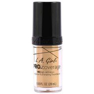 3 PACK of L.A. Girl, Pro Coverage HD Foundation, Fair, 0.95 fl oz (28 ml)