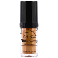 3 PACK of L.A. Girl, Pro Coverage HD Foundation, Bronze, 0.95 fl oz (28 ml)