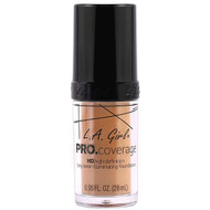 3 PACK of L.A. Girl, Pro Coverage HD Foundation, Beige, 0.95 fl oz (28 ml)