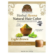 <img alt="Okay Pure Naturals, Herbal Henna Natural Hair Color, Light Brown,  2 oz (56.7 g)" title="Okay Pure Naturals, Herbal Henna Natural Hair Color, Light Brown,  2 oz (56.7 g),810367018064"