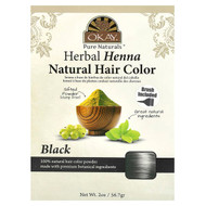 <img alt="Okay Pure Naturals, Herbal Henna Natural Hair Color, Black, 2 oz (56.7 g)" title="Okay Pure Naturals, Herbal Henna Natural Hair Color, Black, 2 oz (56.7 g),810367017999"