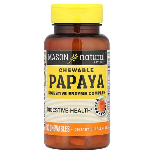 <img alt="Mason Natural, Chewable Papaya, Digestive Enzyme Complex, Peach , 100 Chewables" title="Mason Natural, Chewable Papaya, Digestive Enzyme Complex, Peach , 100 Chewables,311845054715"