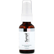 Sympli Beautiful, Illuminating Antioxidant Facial Oil, 1 fl oz (30 ml)