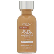 L'Oreal, True Match Super-Blendable Makeup,  SPF 17, N6.5 Golden Beige, 1 fl oz (30 ml)