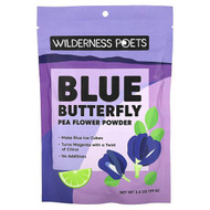 <img alt="Wilderness Poets, Blue Butterfly Pea Flower Powder, 3.5 oz (99 g)" title="Wilderness Poets, Blue Butterfly Pea Flower Powder, 3.5 oz (99 g),855434006643"