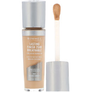3 PACK of Rimmel London, Lasting Finish 25HR Breathable Long Wear Foundation, 302 Golden Honey, 1 fl oz (30 ml)