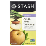 <img alt="Stash Tea, Green Tea, Asian Pear Harmony, 18 Tea Bags, 1.1 oz (34 g)" title="Stash Tea, Green Tea, Asian Pear Harmony, 18 Tea Bags, 1.1 oz (34 g),077652082166"