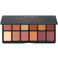 3 PACK of L.A. Girl, Get Feverish Eyeshadow Palette, 0.035 oz (1 g) Each