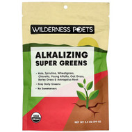 <img alt="Wilderness Poets, Alkalizing Super Greens, 3.5 oz (99 g)" title="Wilderness Poets, Alkalizing Super Greens, 3.5 oz (99 g),855434006797"