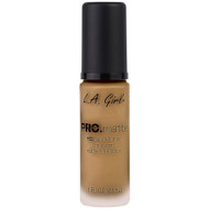 3 PACK of L.A. Girl, Pro Matte HD Foundation, Medium Beige, 1 fl oz (30 ml)