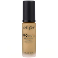 3 PACK of L.A. Girl, Pro Matte HD Foundation, Beige, 1 fl oz (30 ml)