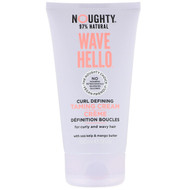3 PACK of Noughty, Wave Hello, Curl Defining Taming Cream, 5 fl oz (150 ml)