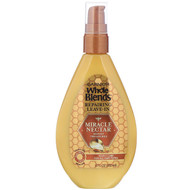 3 PACK of Garnier, Whole Blends, Honey Treasures Miracle Nectar Repairing Leave-In, 5 fl oz (150 ml)