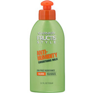 3 PACK of Garnier, Fructis, Anti-Humidity, Smoothing Milk, 5.1 fl oz (150 ml)