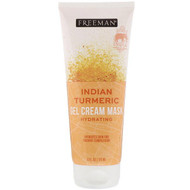 3 PACK of Freeman Beauty, Indian Turmeric Gel Cream Mask, 6 fl oz (175 ml)