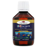 Oslomega, Norwegian Kids Cod Liver Oil, Natural Strawberry Flavor, 480 mg, 6.7 fl oz (200 ml)