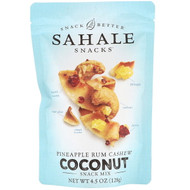 3 PACK of Sahale Snacks, Snack Mix, Pineapple Rum Cashew Coconut , 4.5 oz (128 g)