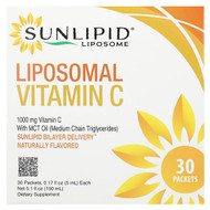 <img alt="Sunlipid, Liposomal Vitamin C with MCT Oil, 30 Packets, 0.17 fl oz (5 ml) Each" title="Sunlipid, Liposomal Vitamin C with MCT Oil, 30 Packets, 0.17 fl oz (5 ml) Each,810012470001"