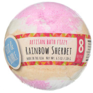 3 PACK of Fizz & Bubble, Artisan Bath Fizzy, Rainbow Sherbet, 6.5 oz (184 g)