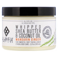 Alaffia, Whipped Shea Butter & Coconut Oil, Mandarin Ginger, 11 fl oz (325 ml)