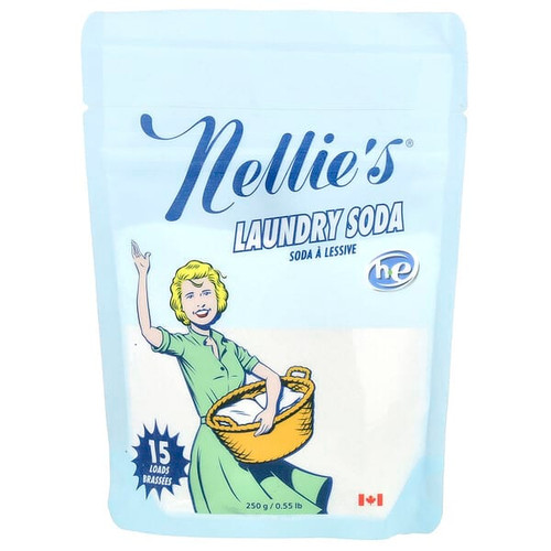 <img alt="Nellies, Laundry Soda, 15 Loads, 0.55 lb (250 g)" title="Nellies, Laundry Soda, 15 Loads, 0.55 lb (250 g),810648001648"