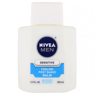3 PACK of Nivea, Men, Sensitive Cooling Post Shave Balm, 3.3 fl oz (100 ml)