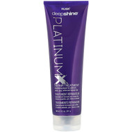 3 PACK of Rusk, Deepshine, Platinum X, Repair Treatment, 8.5 oz (241 g)