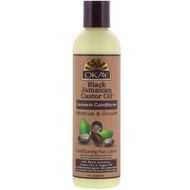 3 PACK of Okay, Black Jamaican Castor Oil, Leave-in Conditioner, 8 fl oz (237 ml)