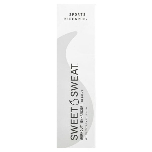 <img alt="Sports Research, Sweet Sweat, Workout Enhancer, Coconut, 6.4 oz (181 g)" title="Sports Research, Sweet Sweat, Workout Enhancer, Coconut, 6.4 oz (181 g),023249010685"