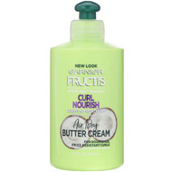 3 PACK of Garnier, Fructis, Curl Nourish,  Leave in Treatment, Air Dry Butter Cream, 10.2 fl oz (300 ml)