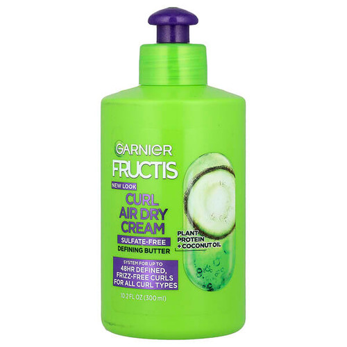<img alt="Garnier, Fructis, Curl Air Dry Cream, All Curl Types, 10.2 fl oz (300 ml)" title="Garnier, Fructis, Curl Air Dry Cream, All Curl Types, 10.2 fl oz (300 ml),603084463381"